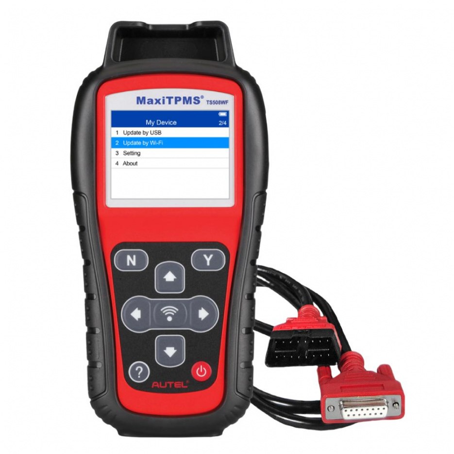 Сканер диагностический Autel MaxiTPMS TS508WF, OBD2